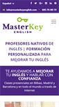 Mobile Screenshot of masterkeyenglish.com